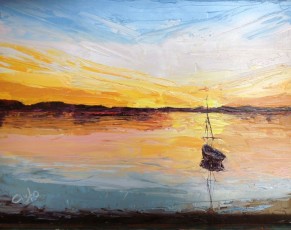 Bayside Sunset - SOLD